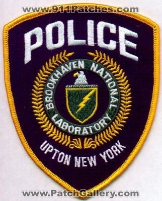 Brookhaven National Laboratory Police
Thanks to EmblemAndPatchSales.com for this scan.
Keywords: new york upton