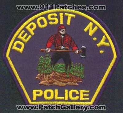 Deposit Police
Thanks to EmblemAndPatchSales.com for this scan.
Keywords: new york