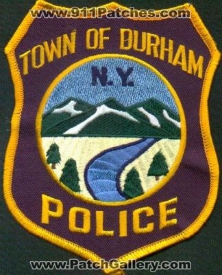 Durham Police
Thanks to EmblemAndPatchSales.com for this scan.
Keywords: new york town of