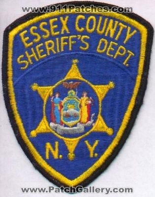 Essex County Sheriff's Dept
Thanks to EmblemAndPatchSales.com for this scan.
Keywords: new york sheriffs department