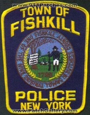 Fishkill Police
Thanks to EmblemAndPatchSales.com for this scan.
Keywords: new york town of