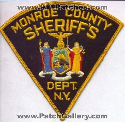 Monroe County Sheriff's Dept
Thanks to EmblemAndPatchSales.com for this scan.
Keywords: new york sheriffs department