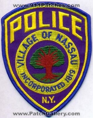 Nassau Police
Thanks to EmblemAndPatchSales.com for this scan.
Keywords: new york village of