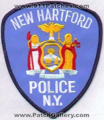 New Hartford Police
Thanks to EmblemAndPatchSales.com for this scan.
Keywords: new york