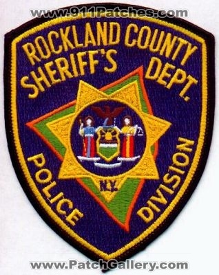 Rockland County Sheriff's Dept Police Division
Thanks to EmblemAndPatchSales.com for this scan.
Keywords: new york sheriffs department