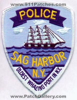 Sag Harbor Police
Thanks to EmblemAndPatchSales.com for this scan.
Keywords: new york