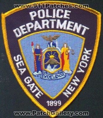 Sea Gate Police Department
Thanks to EmblemAndPatchSales.com for this scan.
Keywords: new york