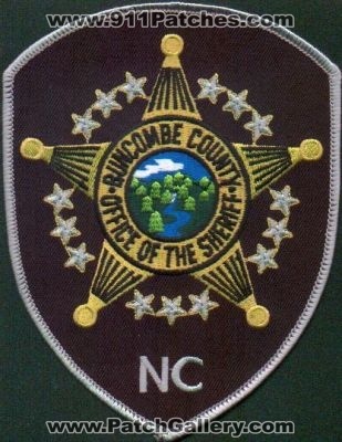 Buncombe County Sheriff
Thanks to EmblemAndPatchSales.com for this scan.
Keywords: north carolina office of