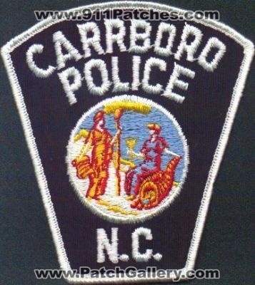 Carrboro Police
Thanks to EmblemAndPatchSales.com for this scan.
Keywords: north carolina