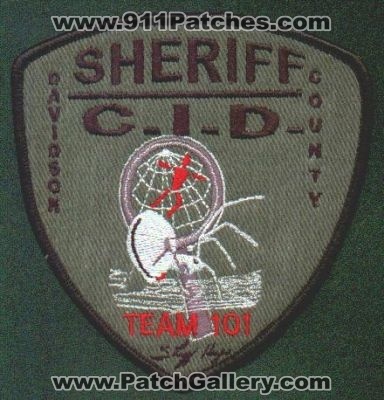 Davidson County Sheriff C.I.D. Team 101
Thanks to EmblemAndPatchSales.com for this scan.
Keywords: north carolina cid criminal investigation division