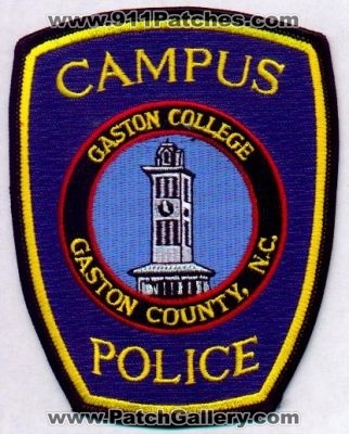 Gaston College Campus Police
Thanks to EmblemAndPatchSales.com for this scan.
Keywords: north carolina county