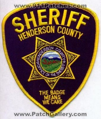 Henderson County Sheriff
Thanks to EmblemAndPatchSales.com for this scan.
Keywords: north carolina