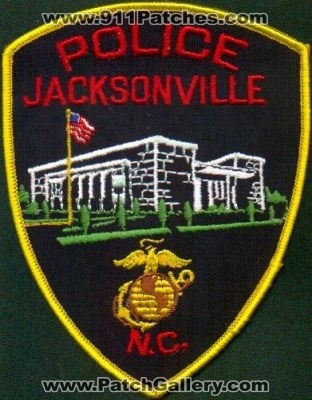 Jacksonville Police
Thanks to EmblemAndPatchSales.com for this scan.
Keywords: north carolina