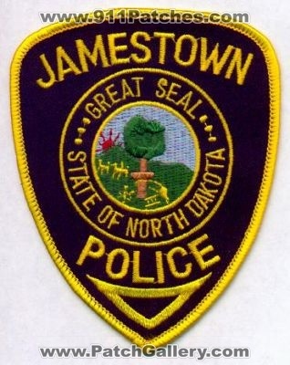 Jamestown Police
Thanks to EmblemAndPatchSales.com for this scan.
Keywords: north dakota