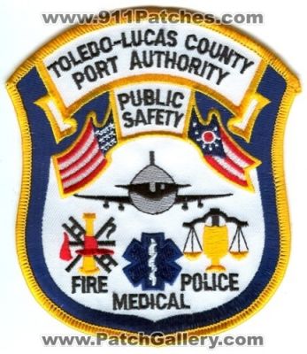 Toledo Lucas County Port Authority Public Safety Department Fire Medical Police (Ohio)
Scan By: PatchGallery.com
Keywords: dps dept. of ems