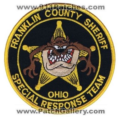 Franklin County Sheriff Special Response Team (Ohio)
Thanks to Jim Schultz for this scan.
Keywords: taz