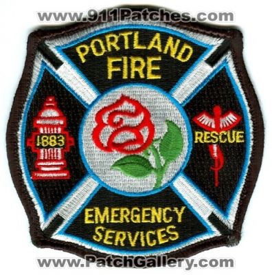 Portland Fire Rescue Department Emergency Services Patch (Oregon)
Scan By: PatchGallery.com
Keywords: dept.