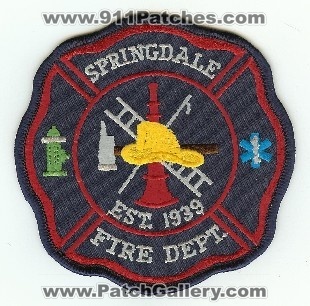 Springdale Fire Dept
Thanks to PaulsFirePatches.com for this scan.
Keywords: ohio department
