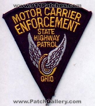 Ohio State Highway Patrol Motor Carrier Enforcement
Thanks to EmblemAndPatchSales.com for this scan.
Keywords: police