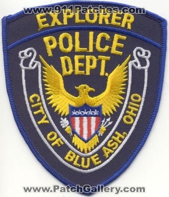 Blue Ash Police Dept Explorer
Thanks to EmblemAndPatchSales.com for this scan.
Keywords: ohio department city of