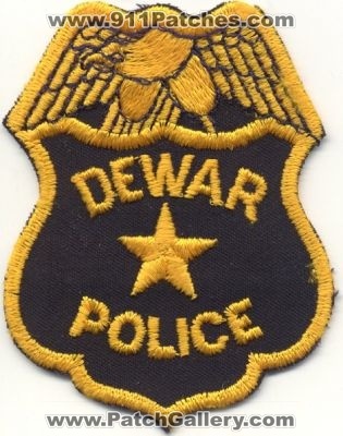Dewar Police
Thanks to EmblemAndPatchSales.com for this scan.
Keywords: oklahoma