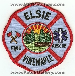 Elsie Vinemaple Fire Rescue
Thanks to PaulsFirePatches.com for this scan.
Keywords: oregon