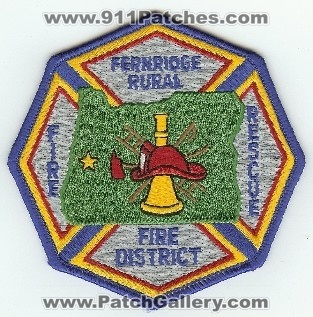 Fernridge Rural Fire District
Thanks to PaulsFirePatches.com for this scan.
Keywords: oregon rescue
