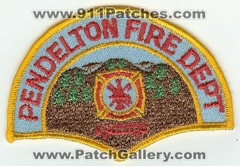 Pendelton Fire Department (Oregon)
Thanks to PaulsFirePatches.com for this scan.
Keywords: dept.