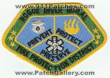 Rogue River Rural Fire Protection District
Thanks to PaulsFirePatches.com for this scan.
Keywords: oregon