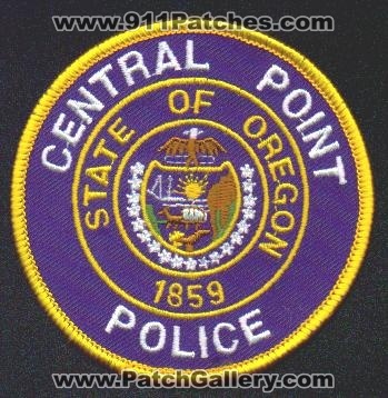 Central Point Police
Thanks to EmblemAndPatchSales.com for this scan.
Keywords: oregon