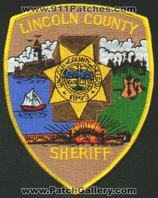 Lincoln County Sheriff
Thanks to EmblemAndPatchSales.com for this scan.
Keywords: oregon