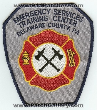 Emergency Services Training Center
Thanks to PaulsFirePatches.com for this scan.
Keywords: pennsylvania fire delaware county