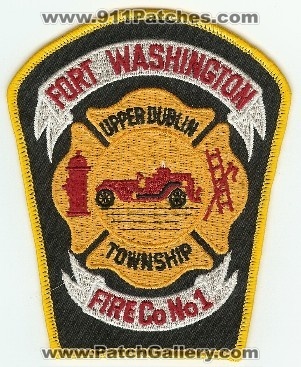 Fort Washington Fire Co No 1
Thanks to PaulsFirePatches.com for this scan.
Keywords: pennsylvania company number ft upper dublin township twp