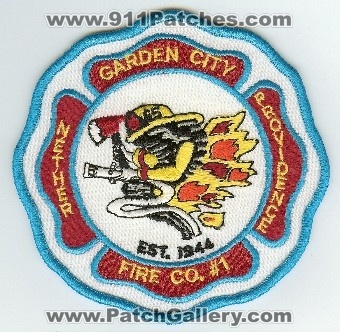 Garden City Fire Co #1
Thanks to PaulsFirePatches.com for this scan.
Keywords: pennsylvania company number