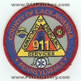 Lackawanna Co Department of Emergency Services
Thanks to PaulsFirePatches.com for this scan.
Keywords: pennsylvania county of fire police