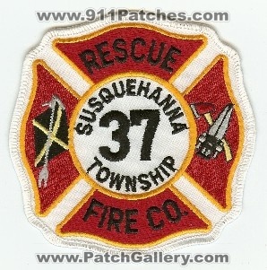 Susquehanna Township Fire Co Rescue
Thanks to PaulsFirePatches.com for this scan.
Keywords: pennsylvania 37 company
