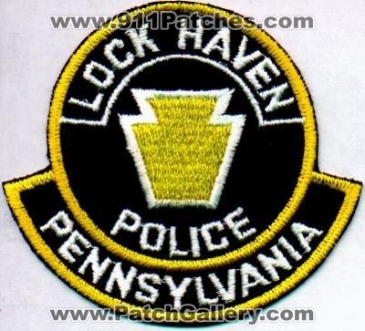 Lock Haven Police
Thanks to EmblemAndPatchSales.com for this scan.
Keywords: pennsylvania