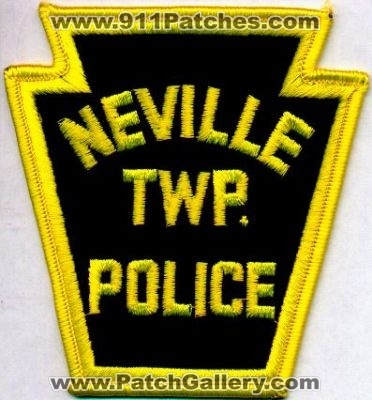 Neville Twp Police
Thanks to EmblemAndPatchSales.com for this scan.
Keywords: pennsylvania township