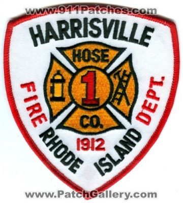 Harrisville Fire Department Hose Company 1 (Rhode Island)
Scan By: PatchGallery.com
Keywords: dept. co.