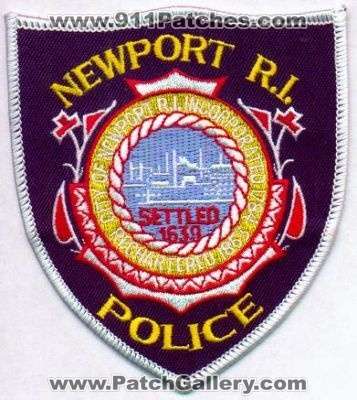 Newport Police
Thanks to EmblemAndPatchSales.com for this scan.
Keywords: rhode island