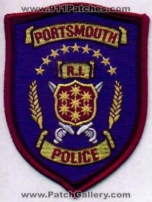 Portsmouth Police
Thanks to EmblemAndPatchSales.com for this scan.
Keywords: rhode island