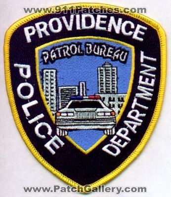 Providence Police Department Patrol Bureau
Thanks to EmblemAndPatchSales.com for this scan.
Keywords: rhode island