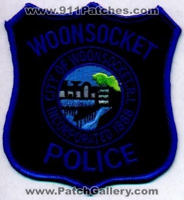 Woonsocket Police
Thanks to EmblemAndPatchSales.com for this scan.
Keywords: rhode island
