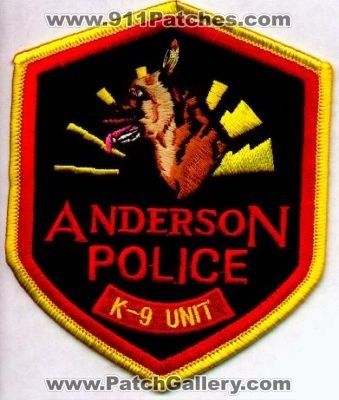 Anderson Police K-9 Unit
Thanks to EmblemAndPatchSales.com for this scan.
Keywords: south carolina k9