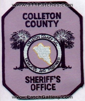 Colleton County Sheriff's Office
Thanks to EmblemAndPatchSales.com for this scan.
Keywords: south carolina sheriffs