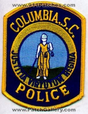 Columbia Police
Thanks to EmblemAndPatchSales.com for this scan.
Keywords: south carolina