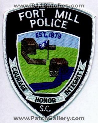 Fort Mill Police
Thanks to EmblemAndPatchSales.com for this scan.
Keywords: south carolina ft