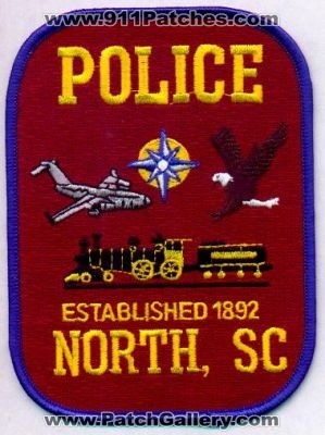 North Police
Thanks to EmblemAndPatchSales.com for this scan.
Keywords: south carolina