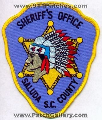 Saluda County Sheriff's Office
Thanks to EmblemAndPatchSales.com for this scan.
Keywords: south carolina sheriffs