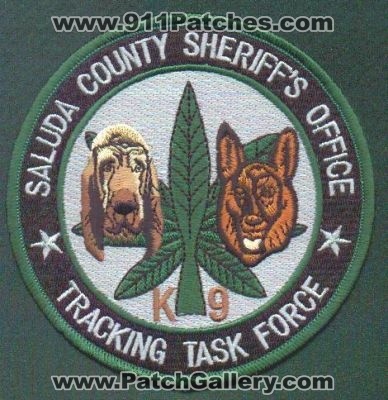 Saluda County Sheriff's Office K-9 Tracking Task Force
Thanks to EmblemAndPatchSales.com for this scan.
Keywords: south carolina sheriffs k9